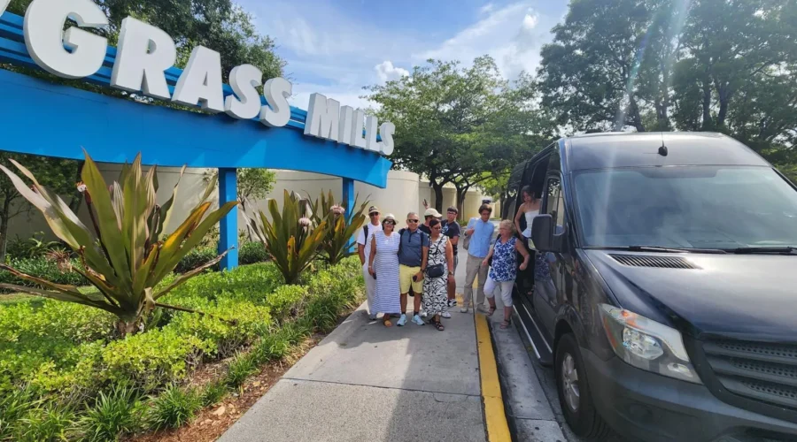 Sawgrass Mills Mall transporte oficial Shuttle compartido a Sawgrass Mills